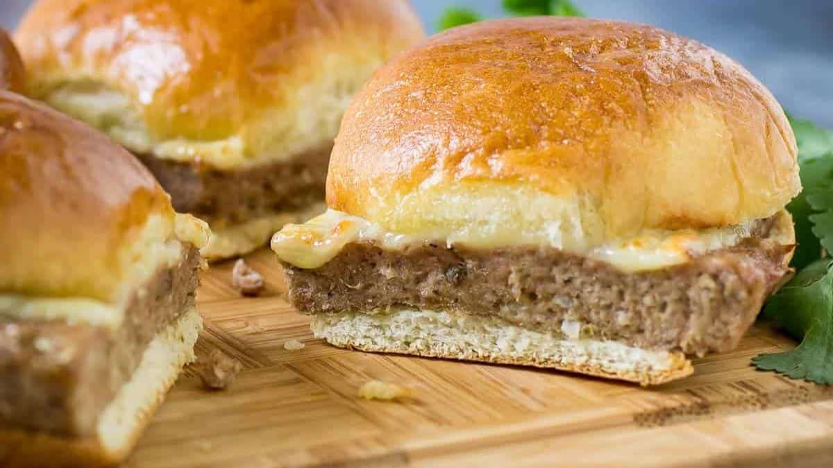 Simple Turkey Burger Sliders