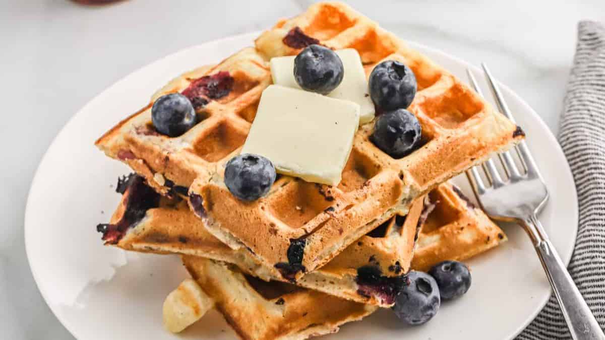 Blueberry Waffles