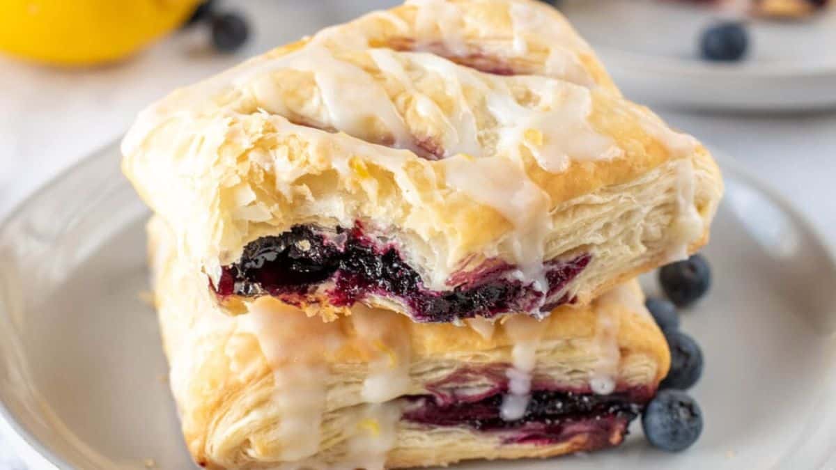 Lemon Blueberry Hand Pies