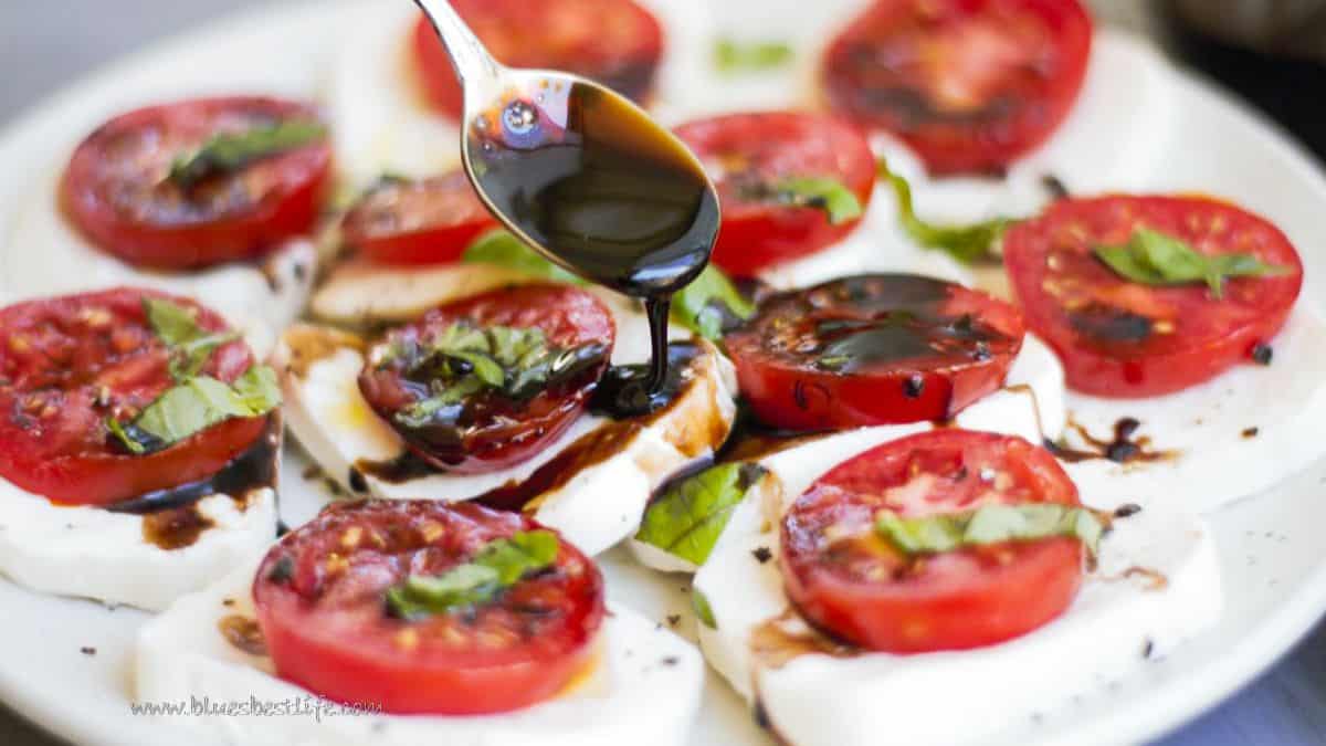 Caprese Salad With Balsamic Glaze