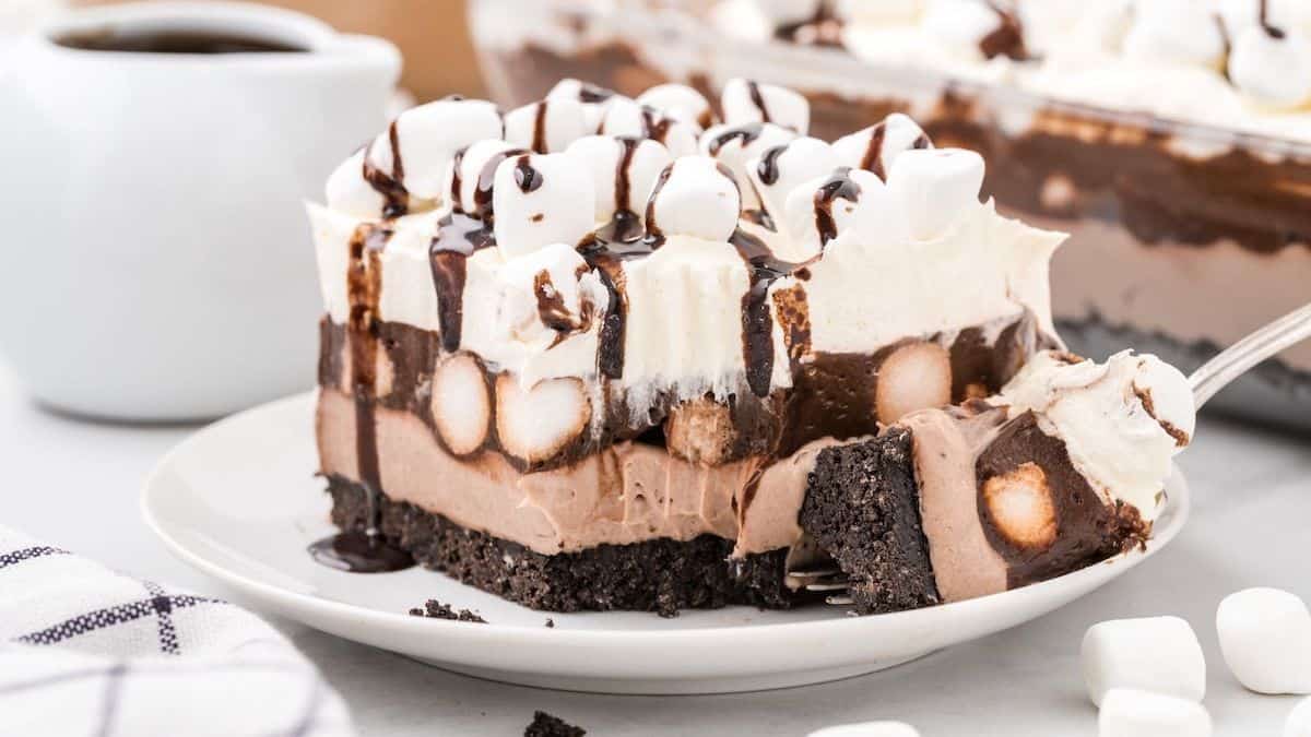 Hot Chocolate Lasagna