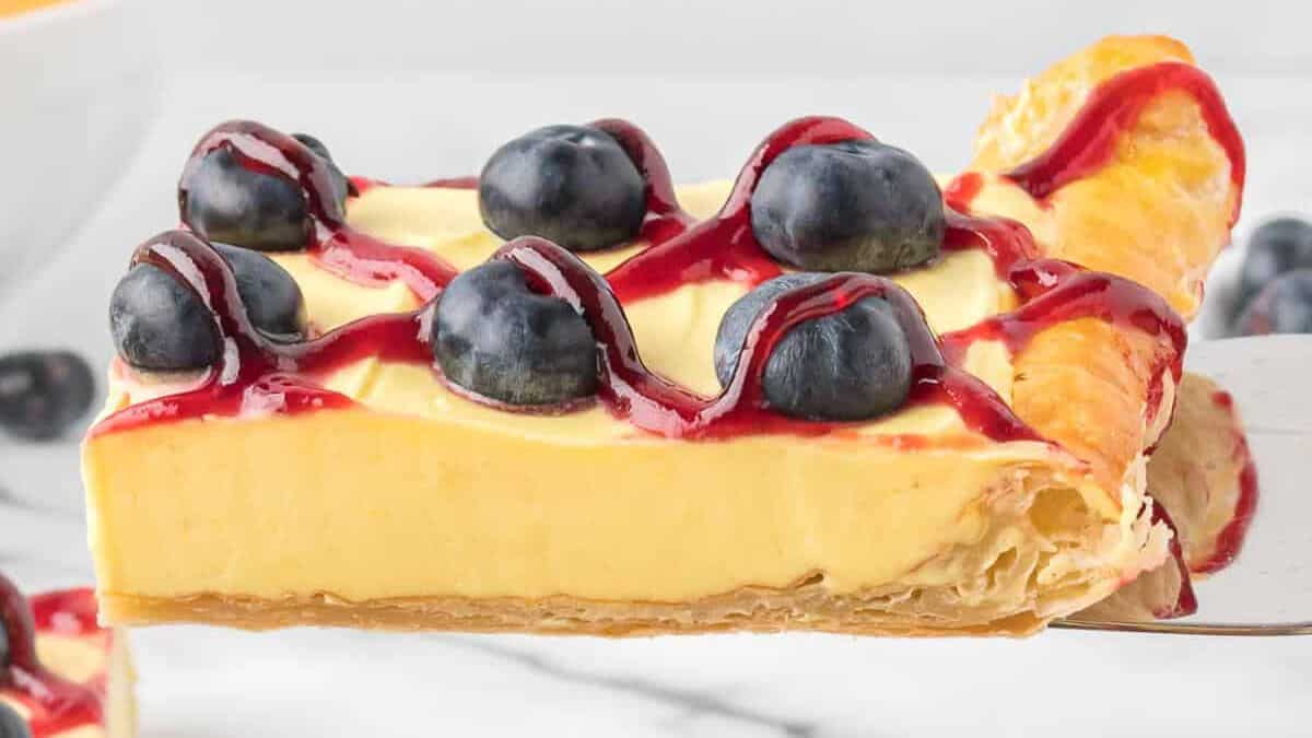 Blueberry Lemon Tart