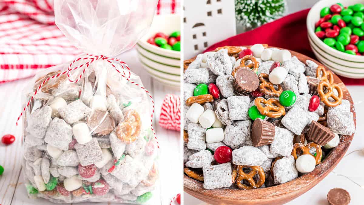 Christmas Reindeer Chex Mix