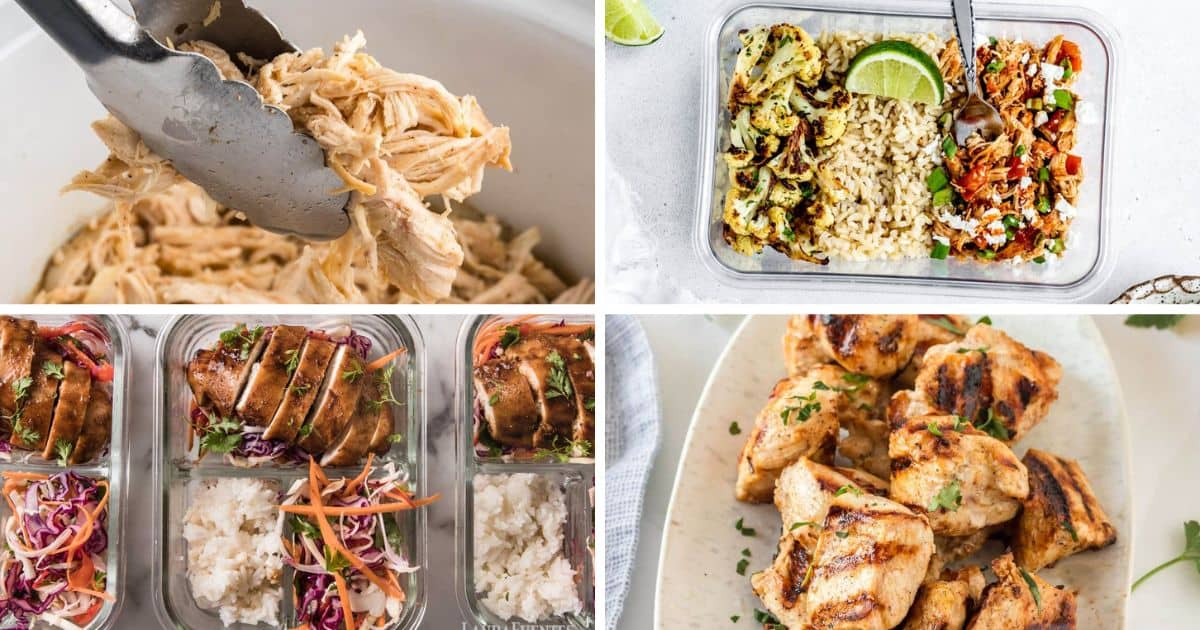 12 Chicken Meal Prep Ideas For The Week - Blues Best Life