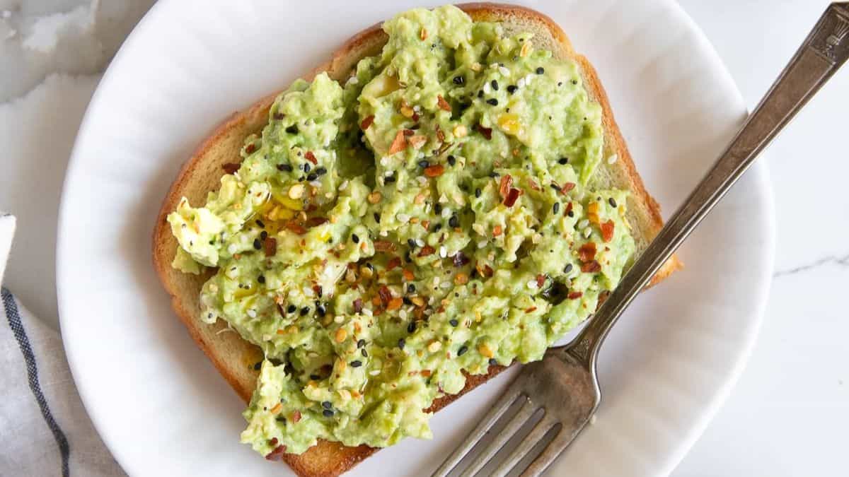Classic avocado toast.