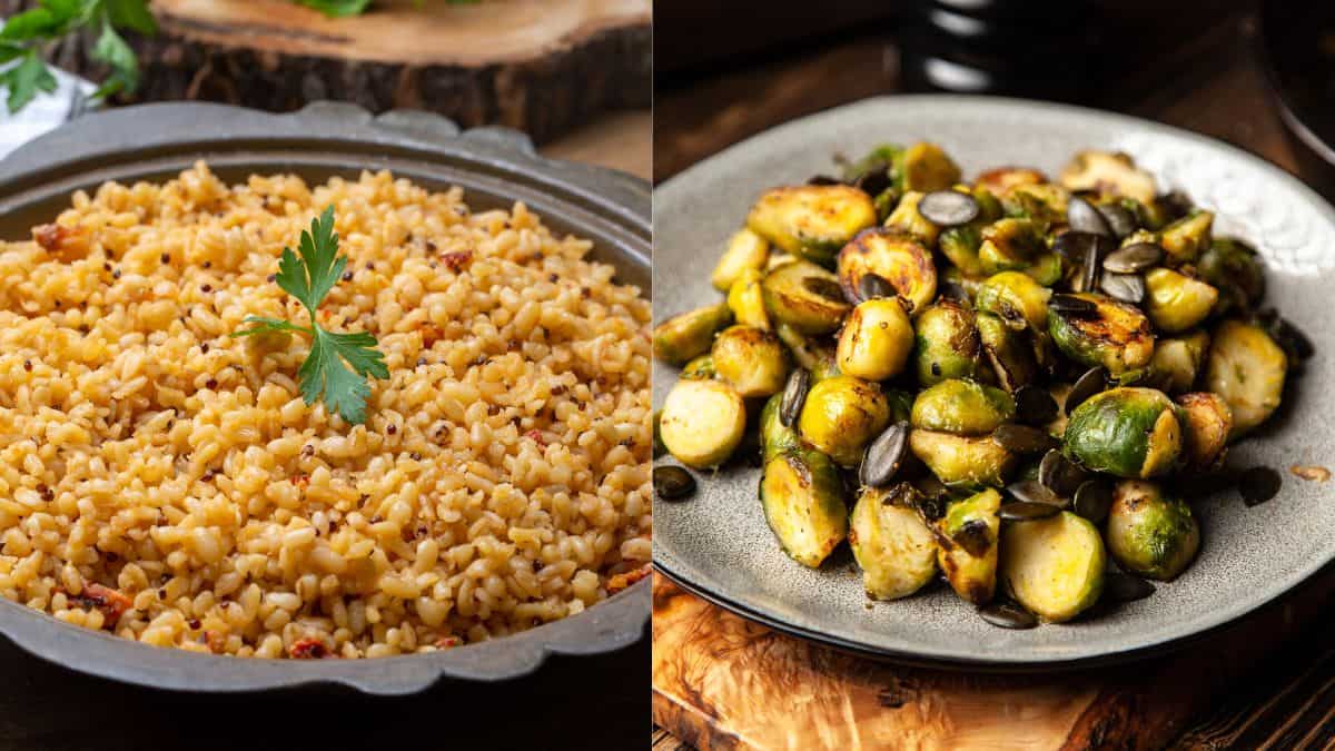 Brown Rice and Roasted Veggies 