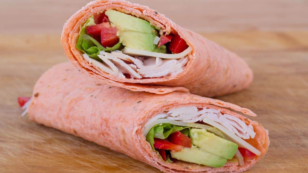 Turkey and Avocado Wrap