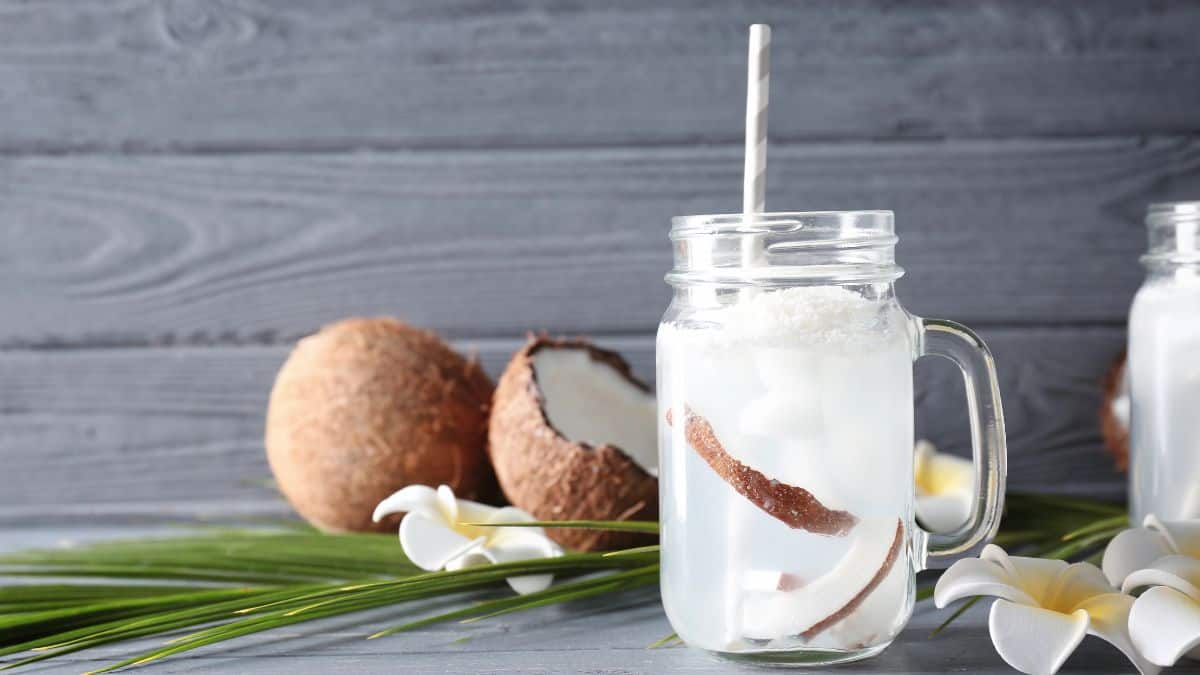 coconut water