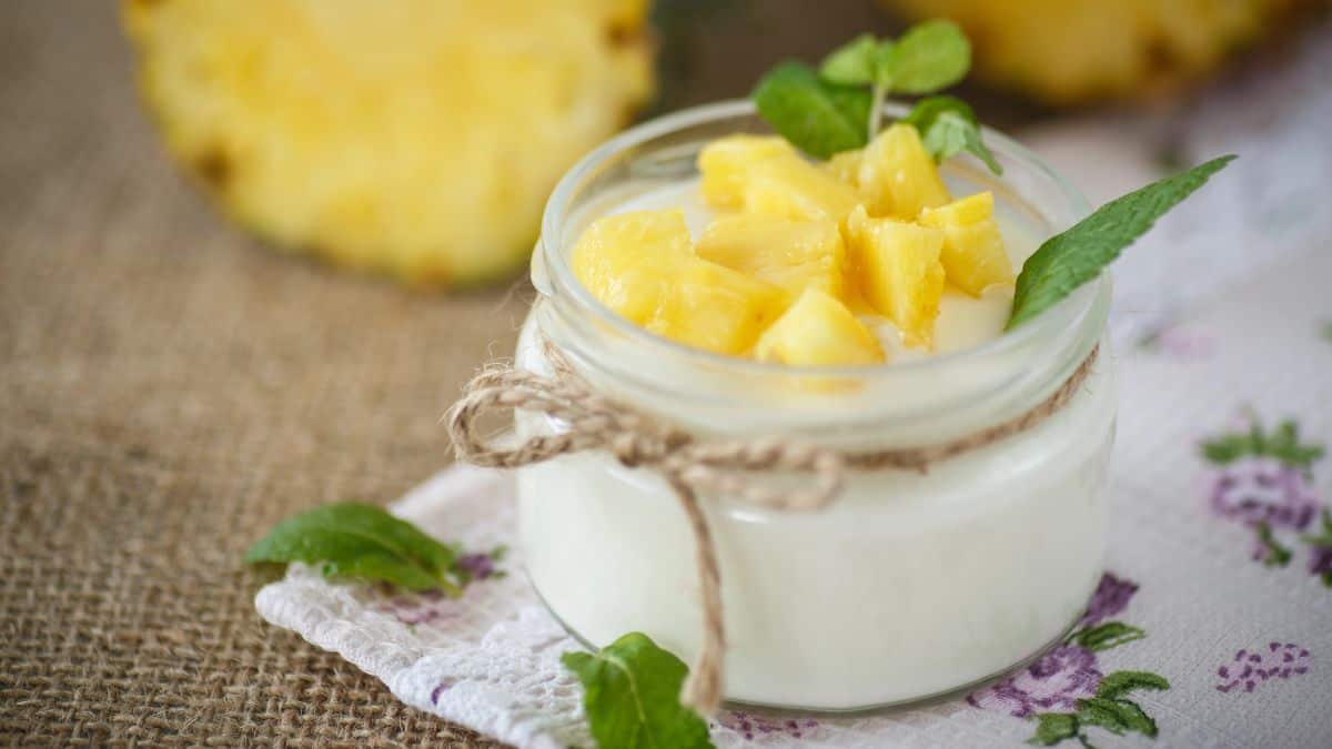 cottage cheese with pinapple