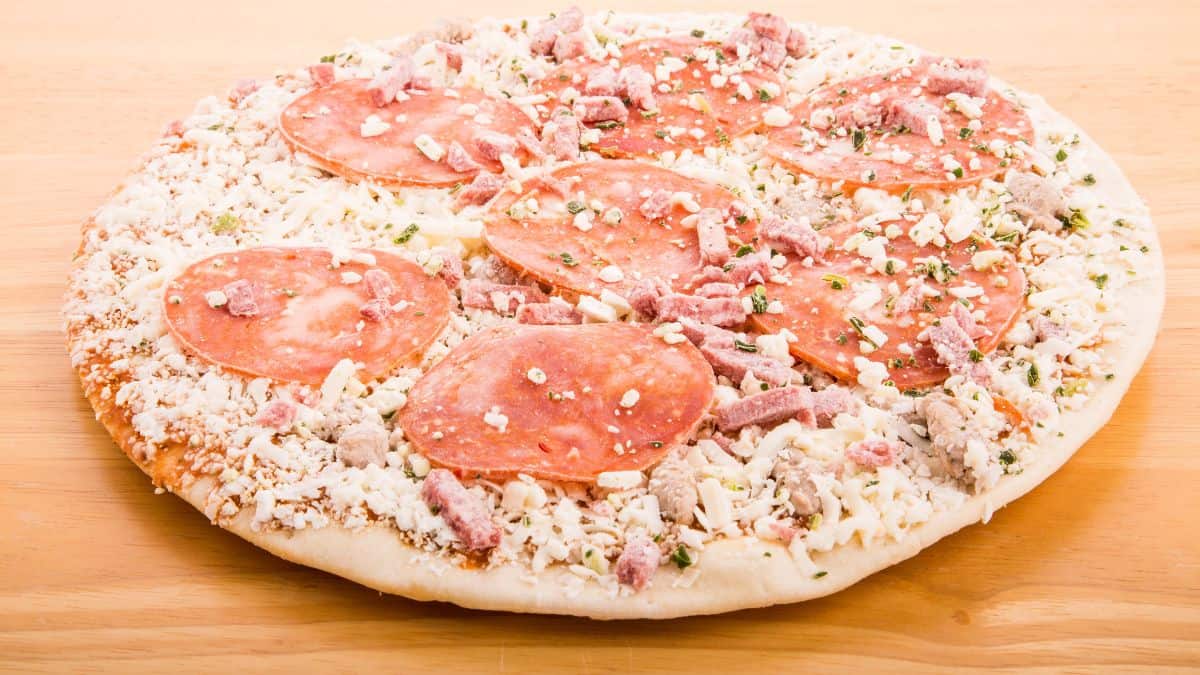 frozen pizza
