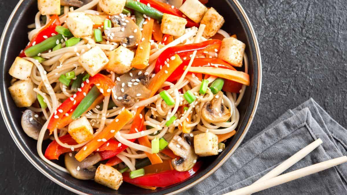 mushroom stir fry