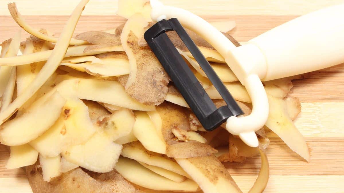 potato peels