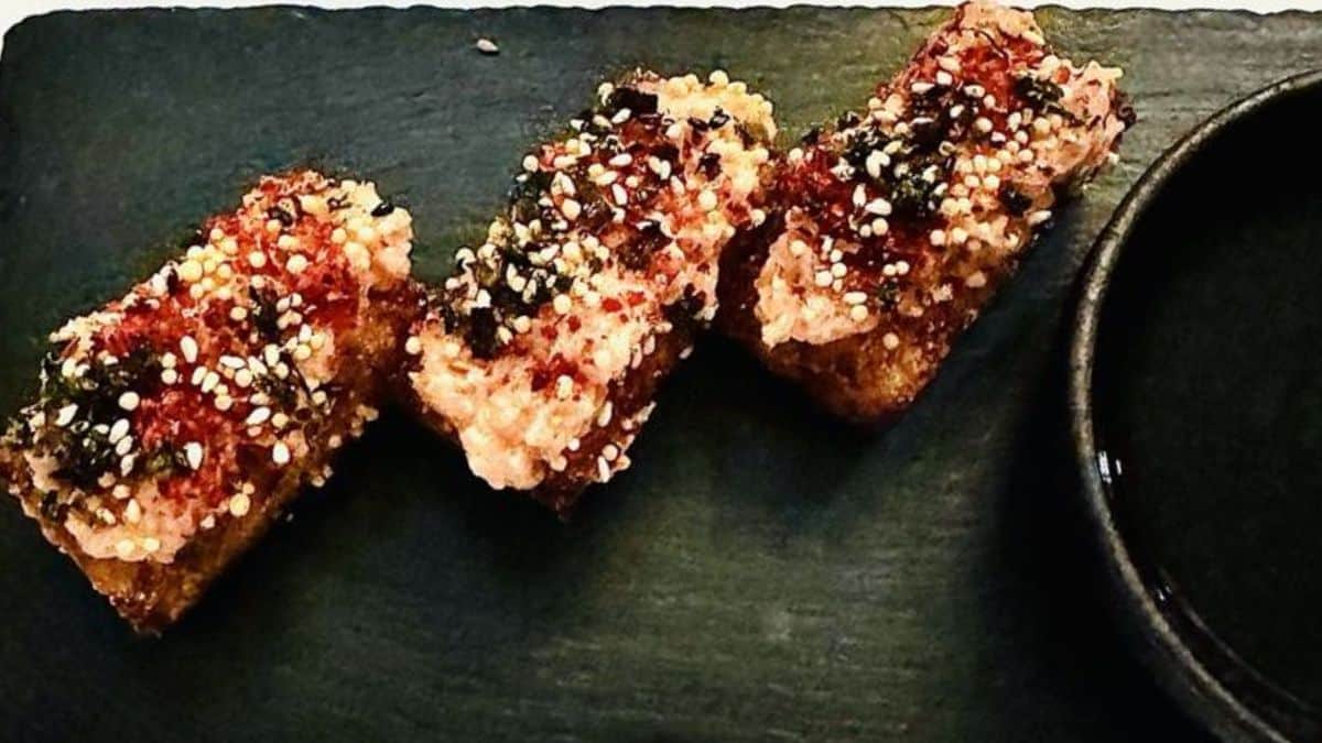 Atlas Izakaya's tuna crispy rice