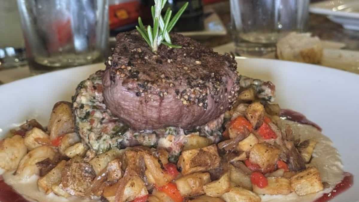 Firefly's fillet mignon.
