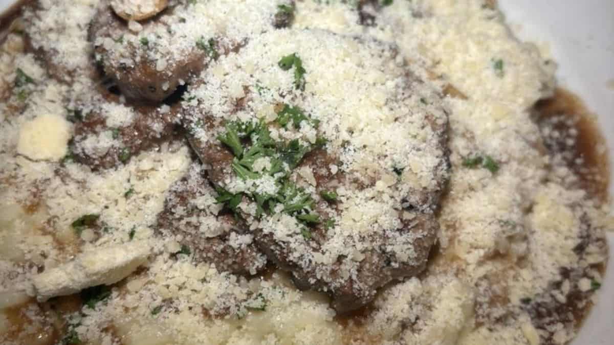 Fratellino's filet mignon risotto
