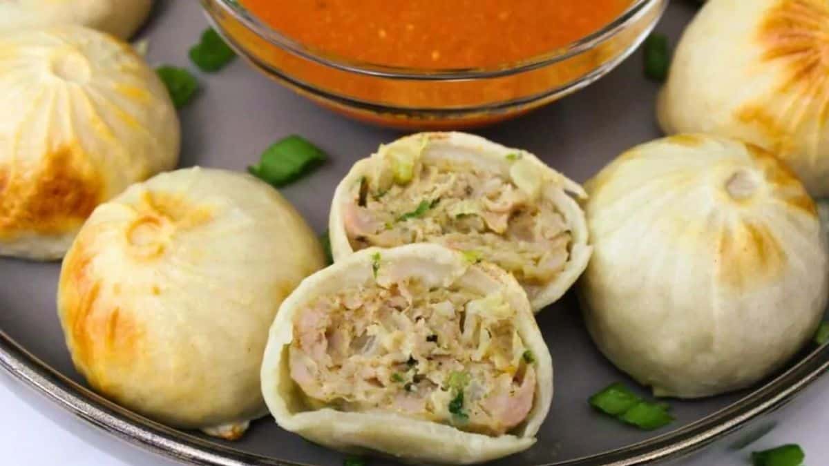 Nepalese dumplings or momo.