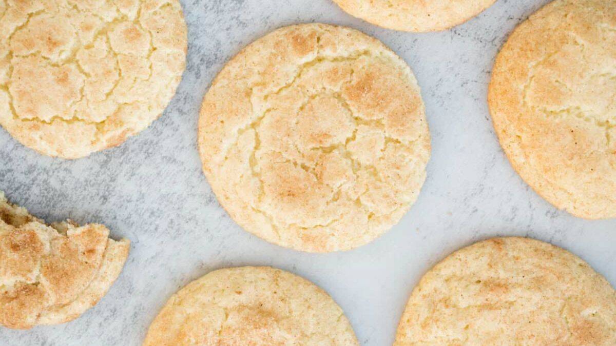 A few pieces of sourdough snickerdoodles. 