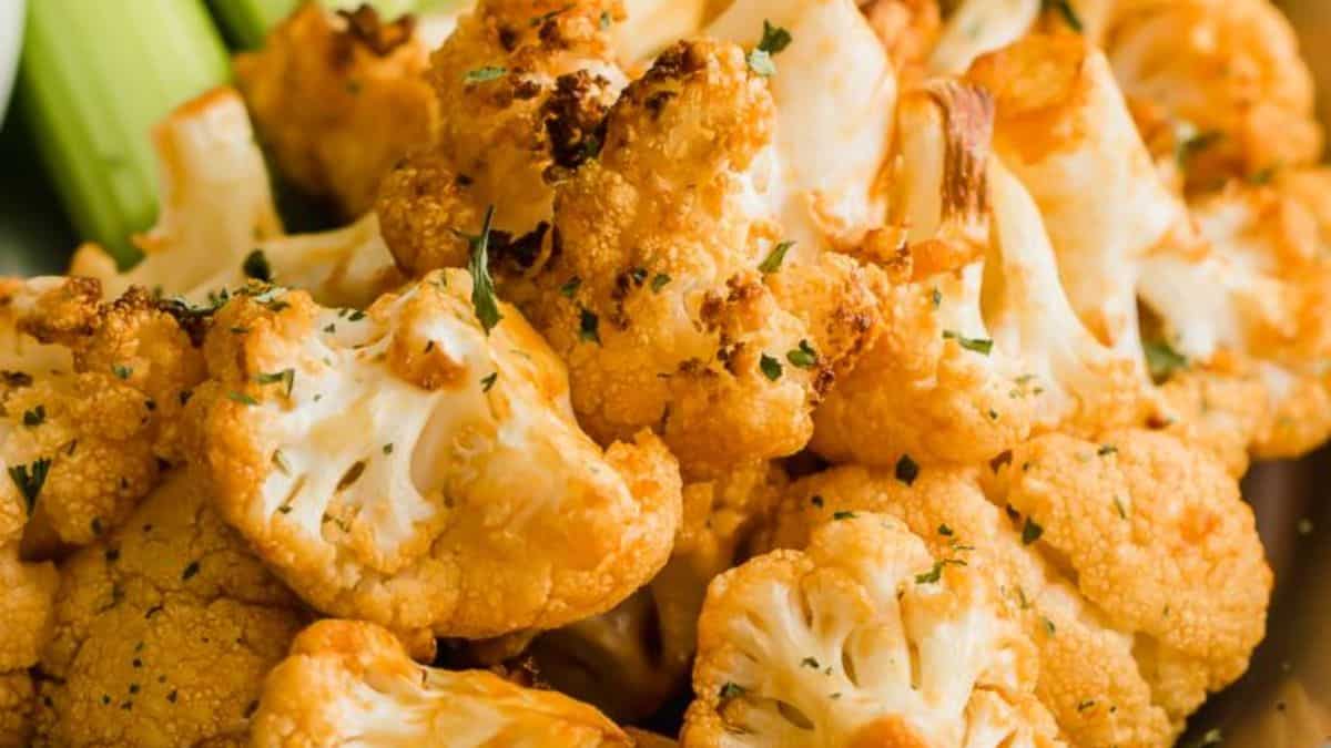 Cauliflower Buffalo Bites