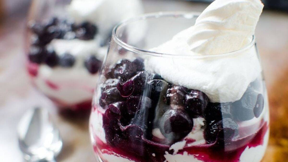 A couple of servings of Cherry Berry Parfait.