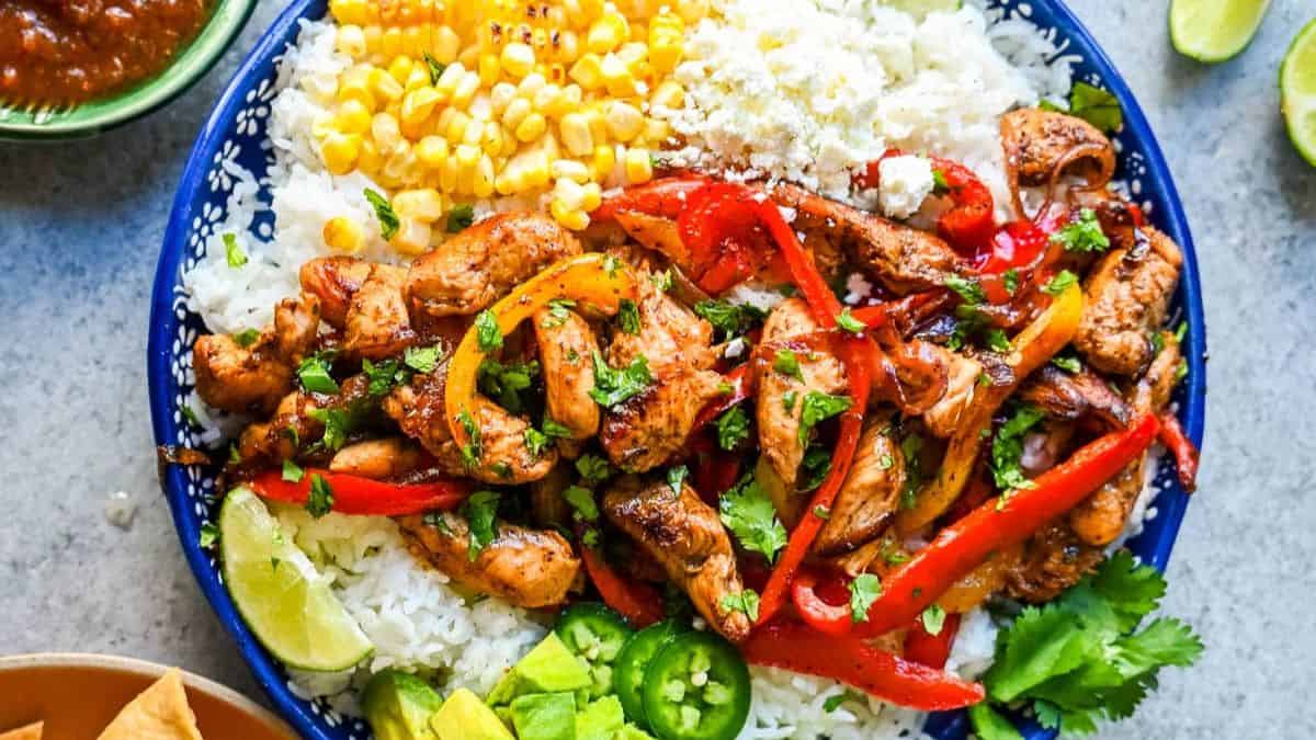 Chicken Fajita Bowl