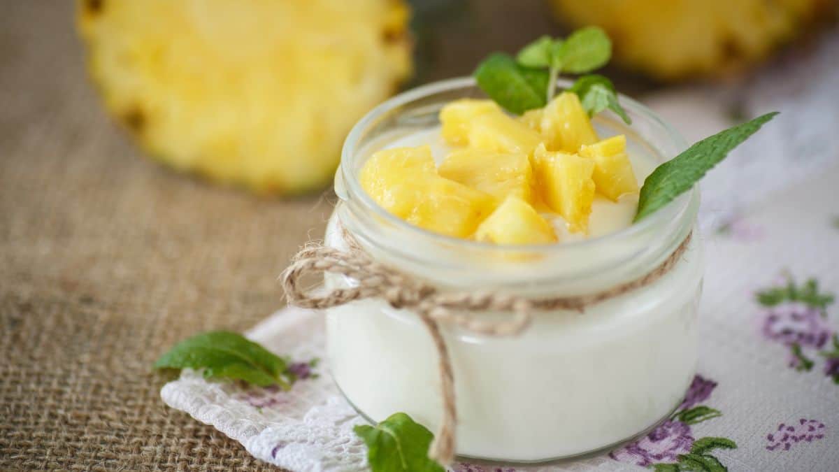 Cottage Cheese and Pineapple