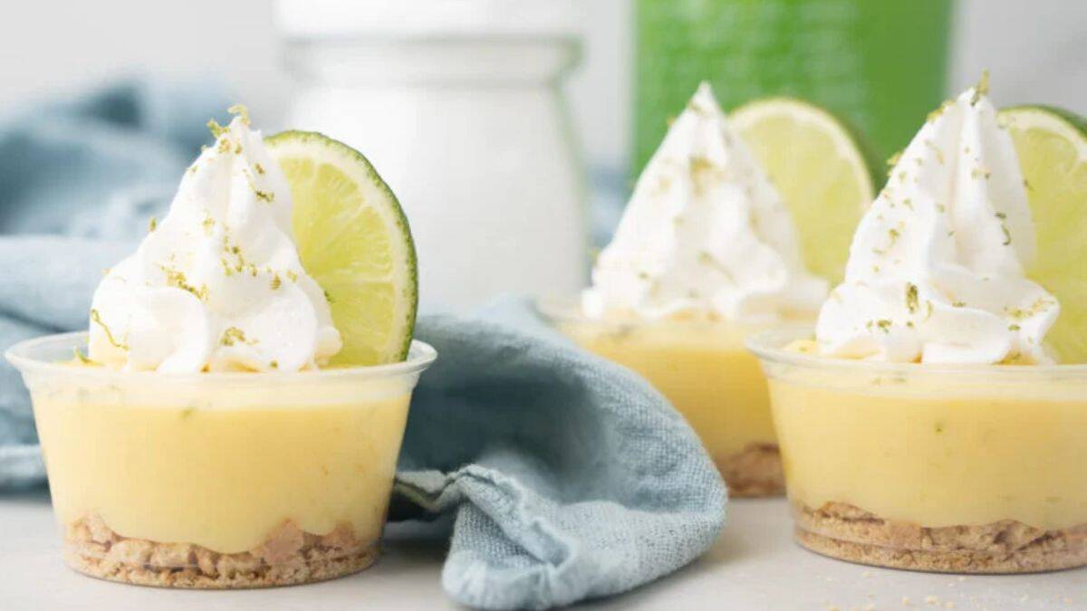 Key lime pie rum cream jello pudding shots