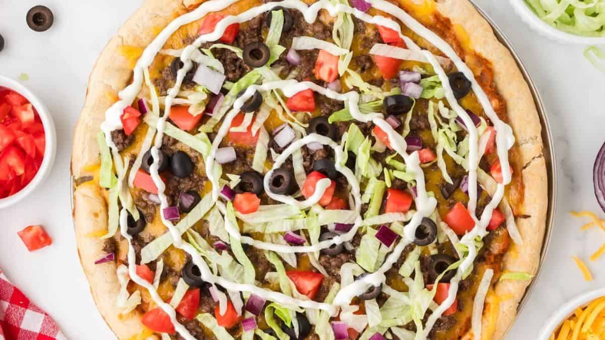 Taco Pizza