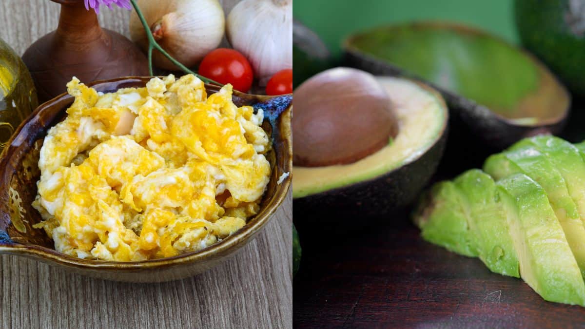 egg and avocado