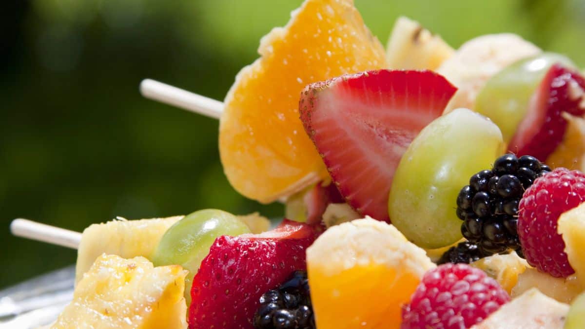 fruit skewer