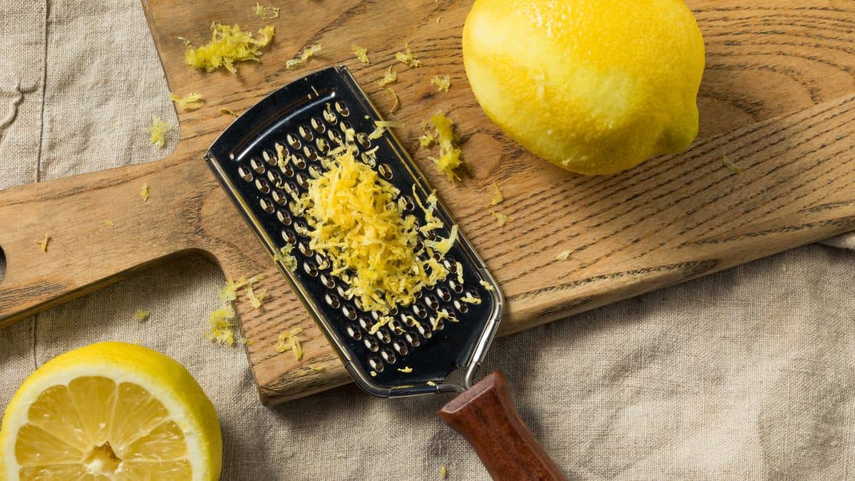 lemon zest