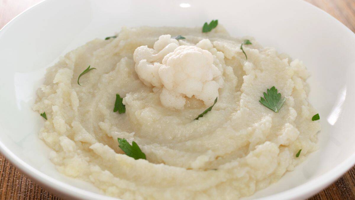 mashed cauliflower