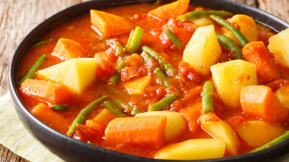 potato and veggie soup