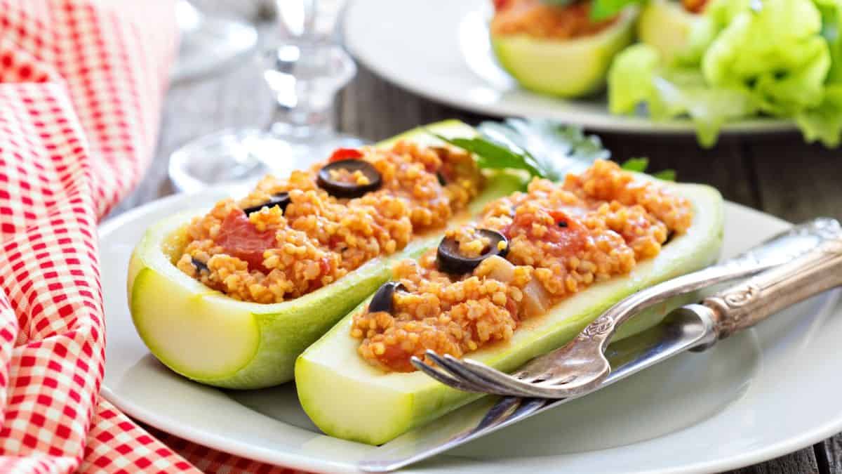 stuffed zucchini