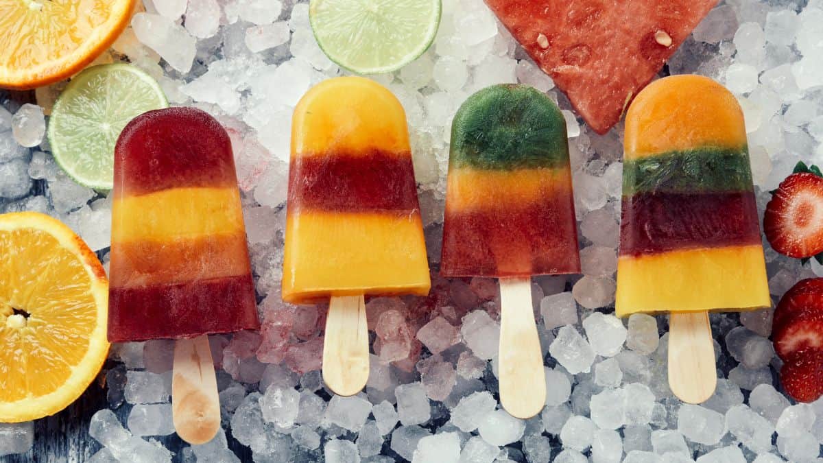 tropical ice pop