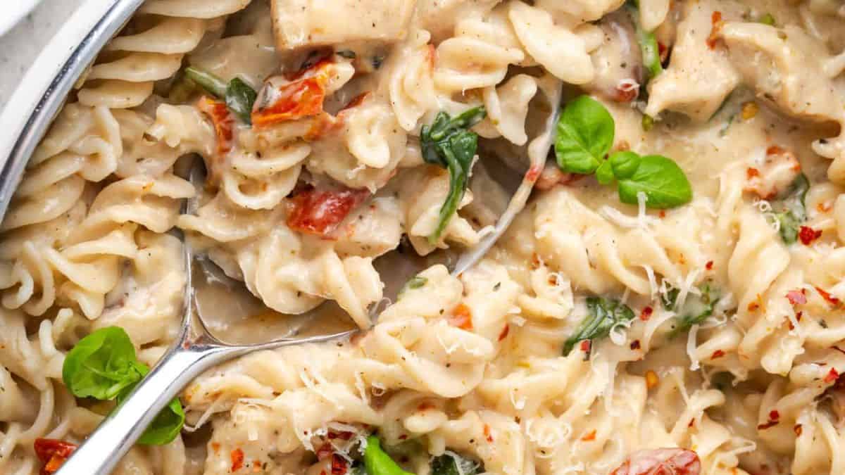 30 Minute Marry Me Chicken Pasta.