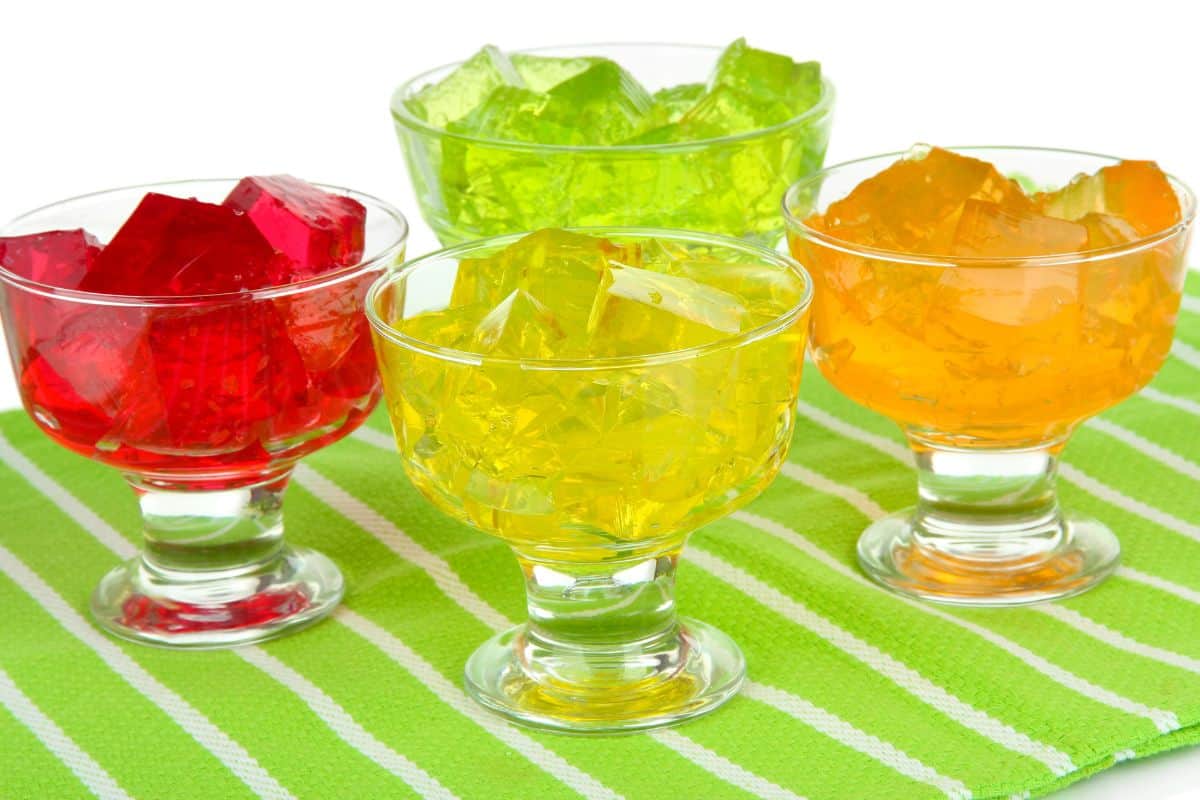 Jello in a glass 