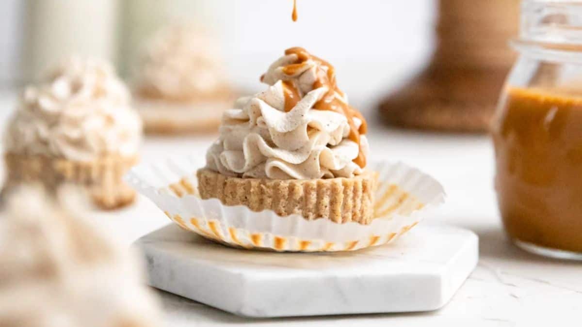 Mini Chai Cheesecakes