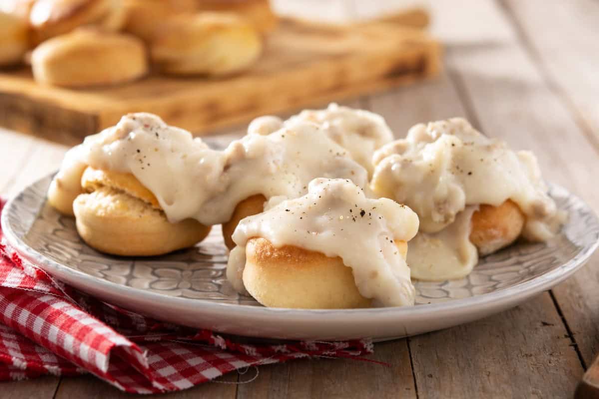Biscuits and Sausage Gravy