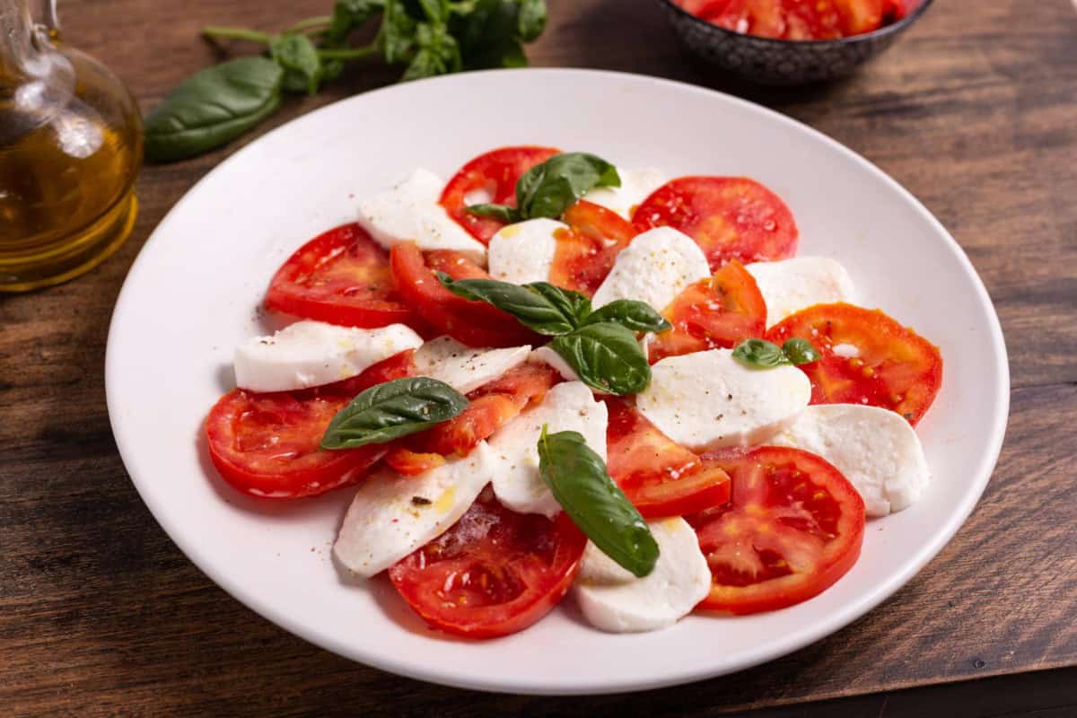Buffalo Mozzarella Caprese Salad