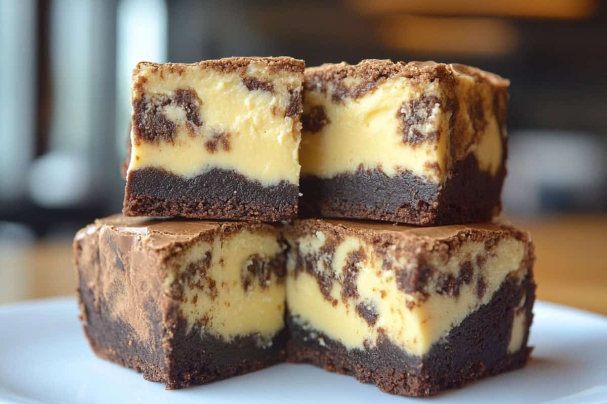 Cheesecake Brownies