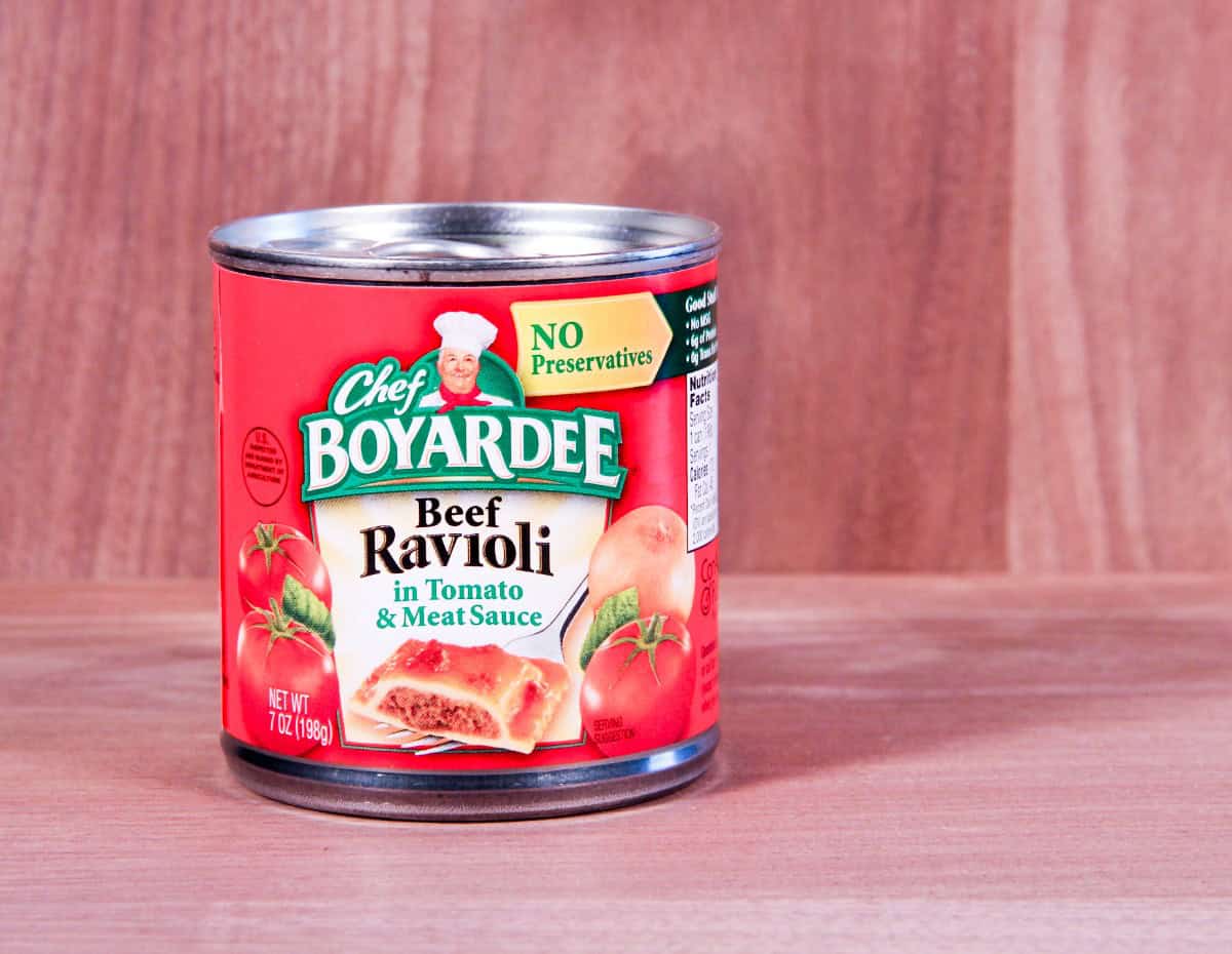 Chef Boyardee Beef Ravioli