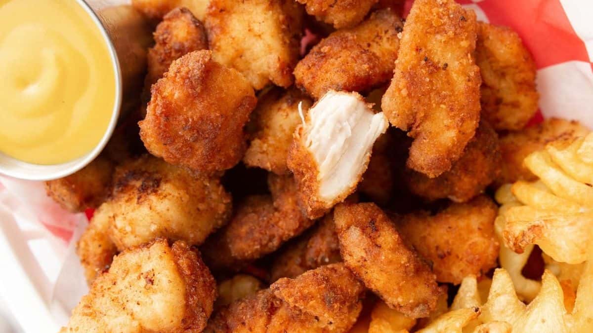 A serving of Chick-Fil-A Nuggets.