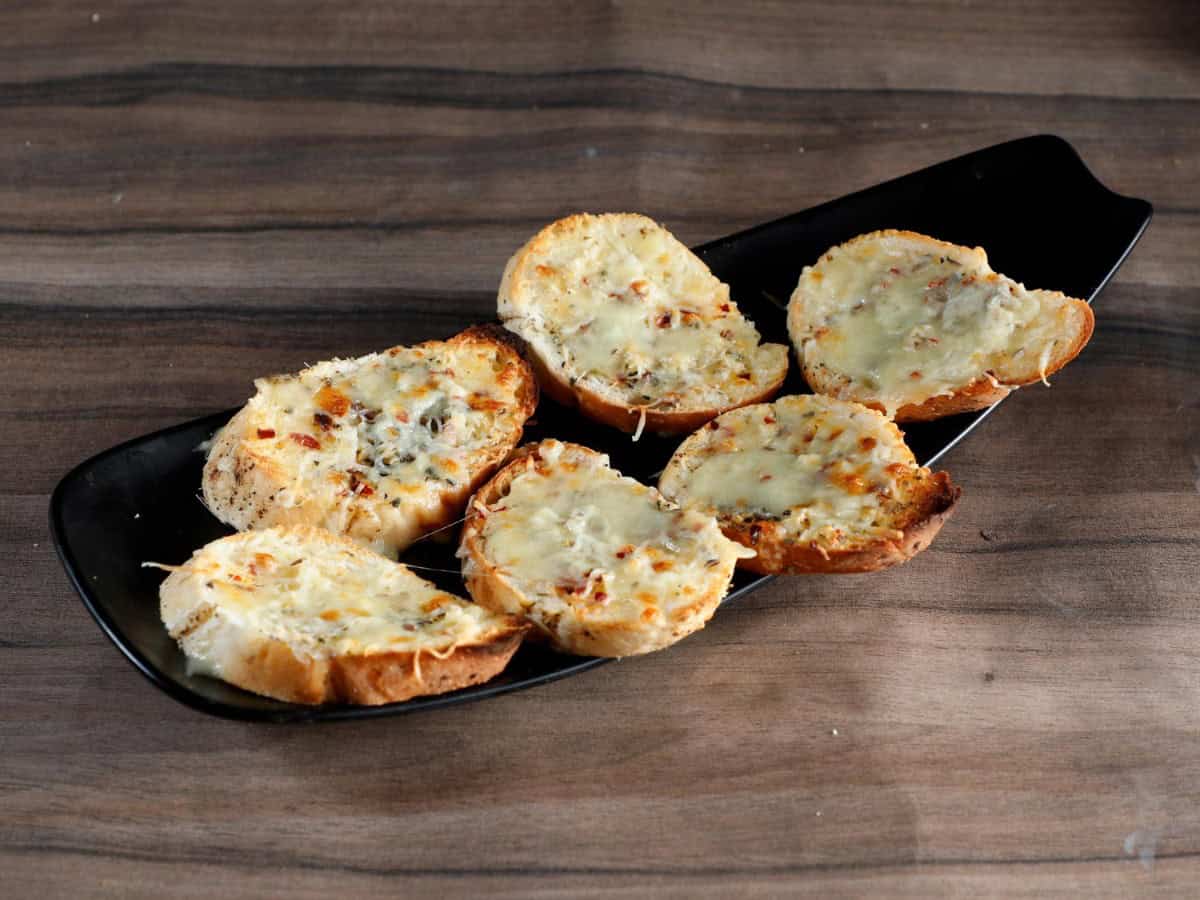 Four-Cheese Garlic Bread