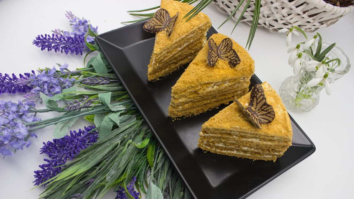 Lavender Honey Cake