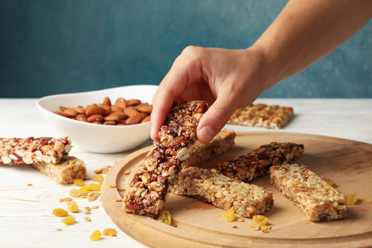 Make homemade snacks like granola bars