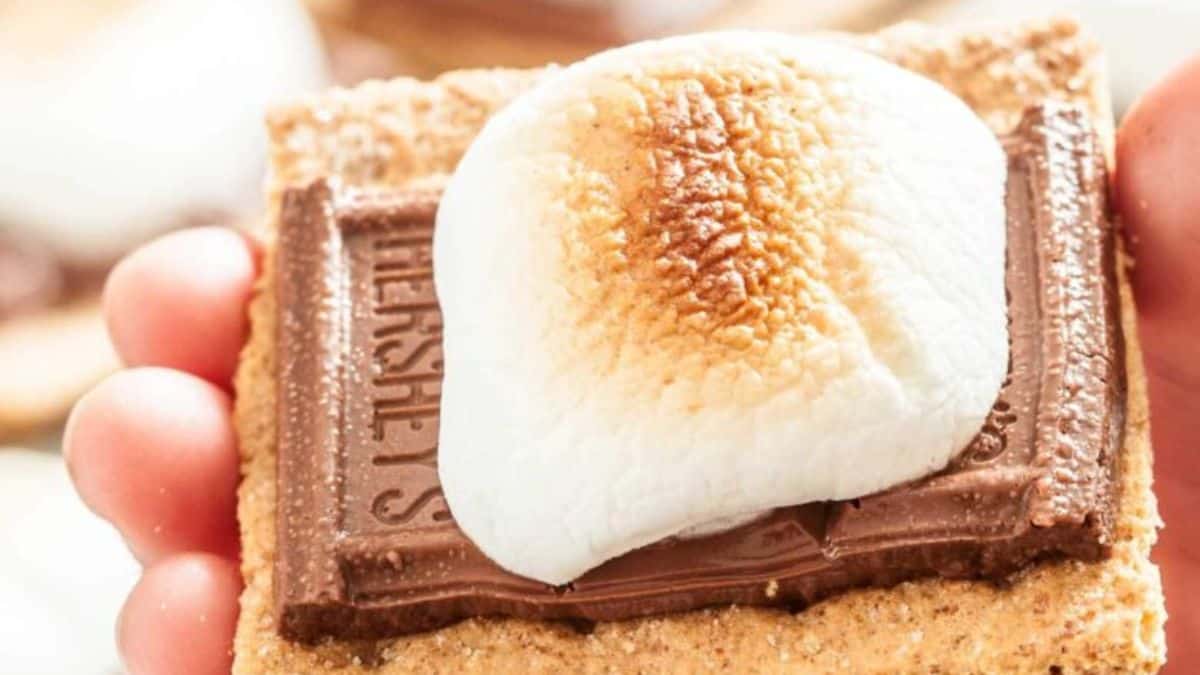 A piece of Oven S’mores.