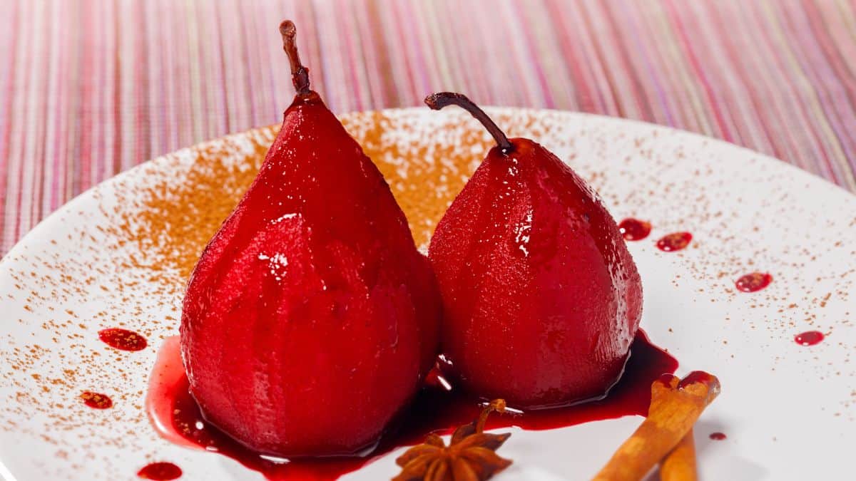 Poached Pears