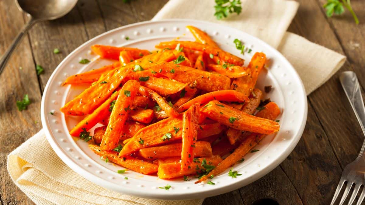 Roasted carrots