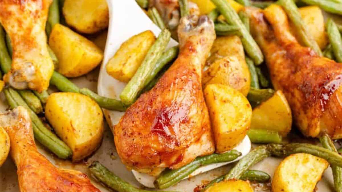 Sheet Pan BBQ Chicken