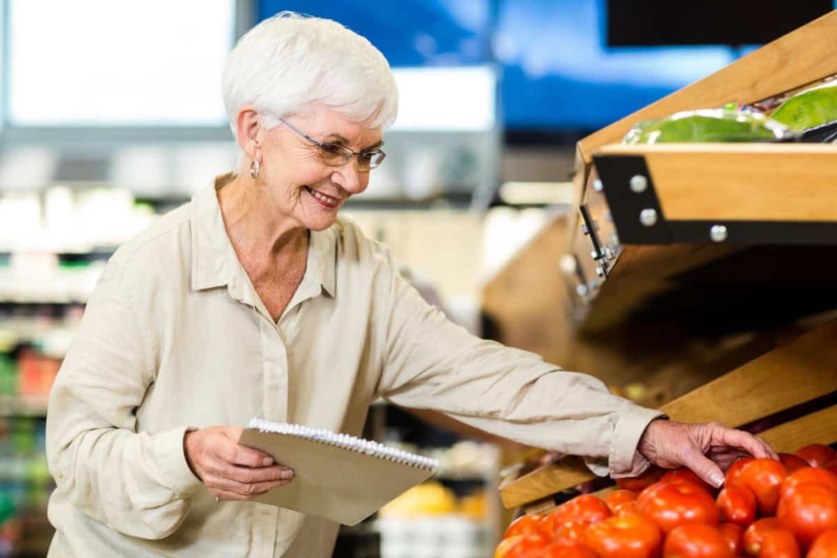 Using handwritten grocery lists